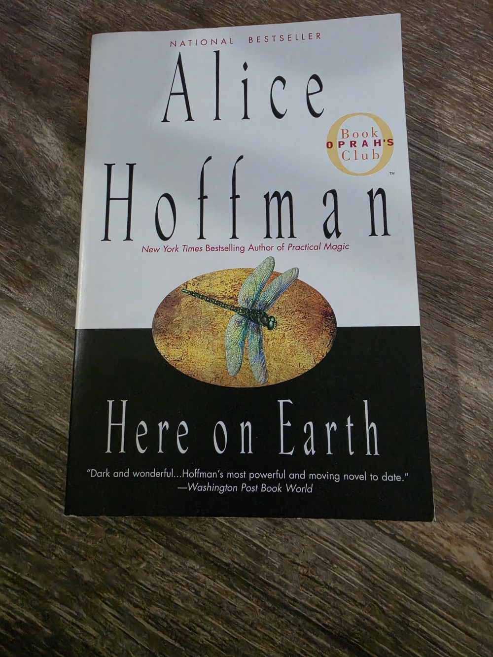 Here on Earth Hardcover Book - White & Black Cover
